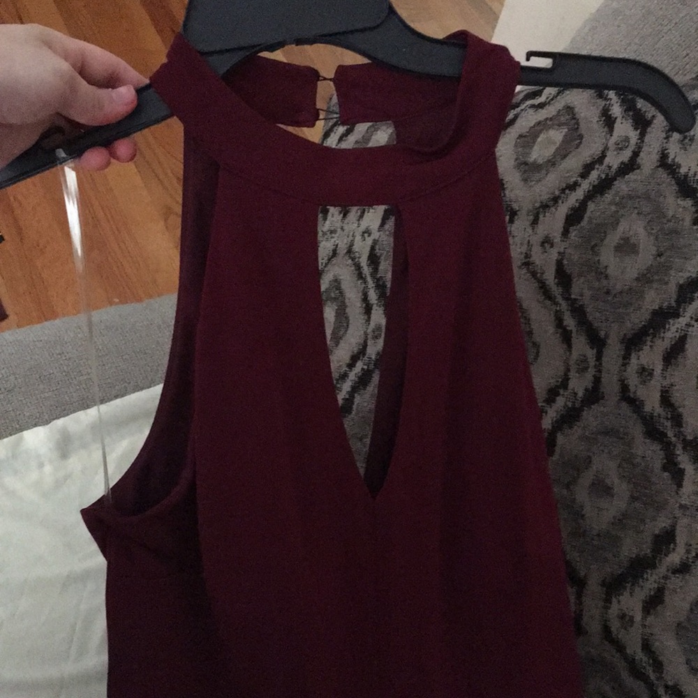 Red jumpsuit - Picture 3 of 8